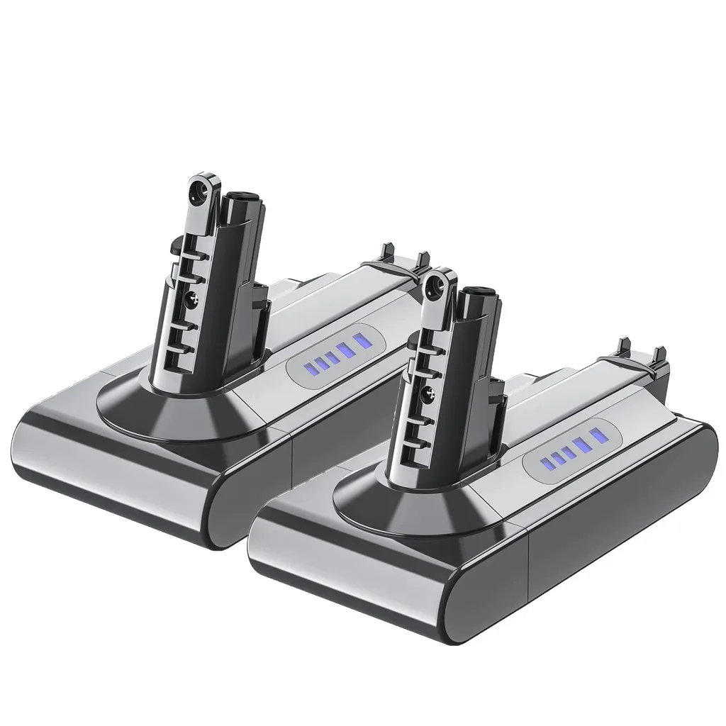 Double batterie V10 pour grand nettoyage - Autonomie 6000mAh 25,2V