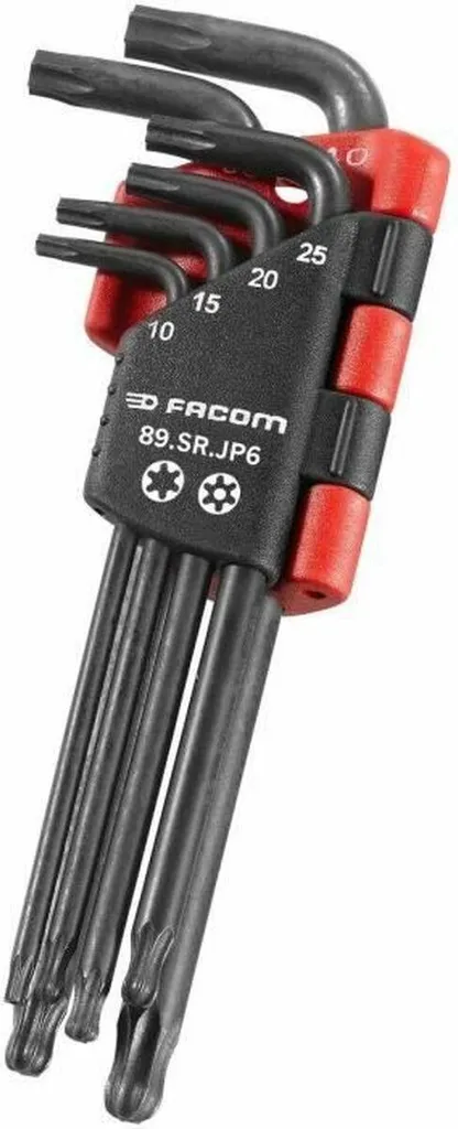 Clés Allen FACOM 89SR.JP6PB à tête sphérique longues haute résistance x6