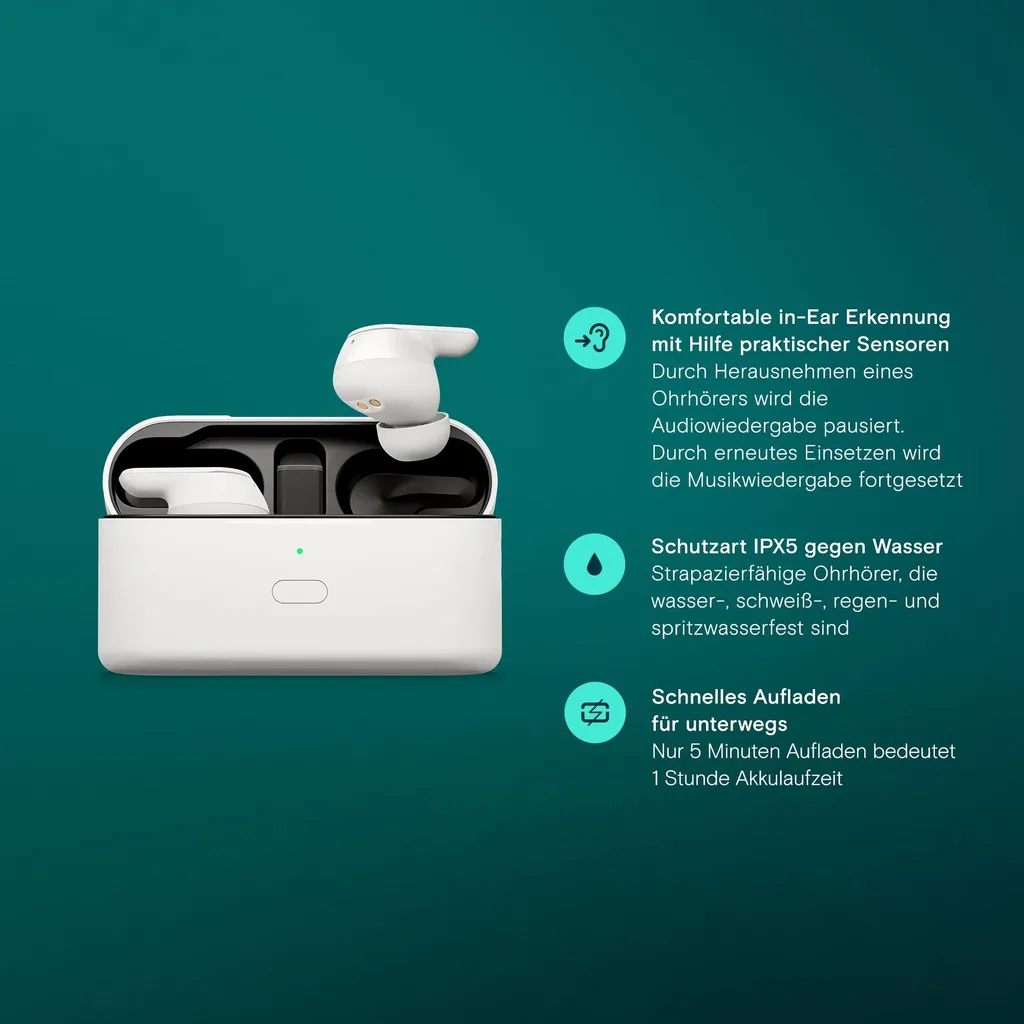 EPOS ADAPT E1 1001261 Écouteurs Bluetooth Multi-Connect avec Dongle USB-C - 25