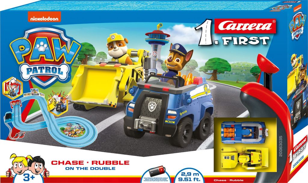 Carrera 20063035, Rennauto- & Schienen-Set, PAW Patrol - On Produktbild 
