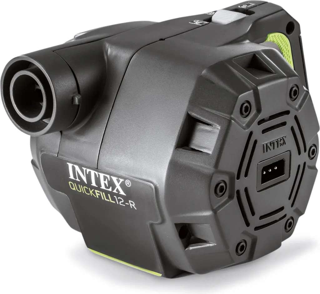 Intex Pompe Rechargeable Quick-Fill 220-240V - Gonfleur Électrique Sans Fil
