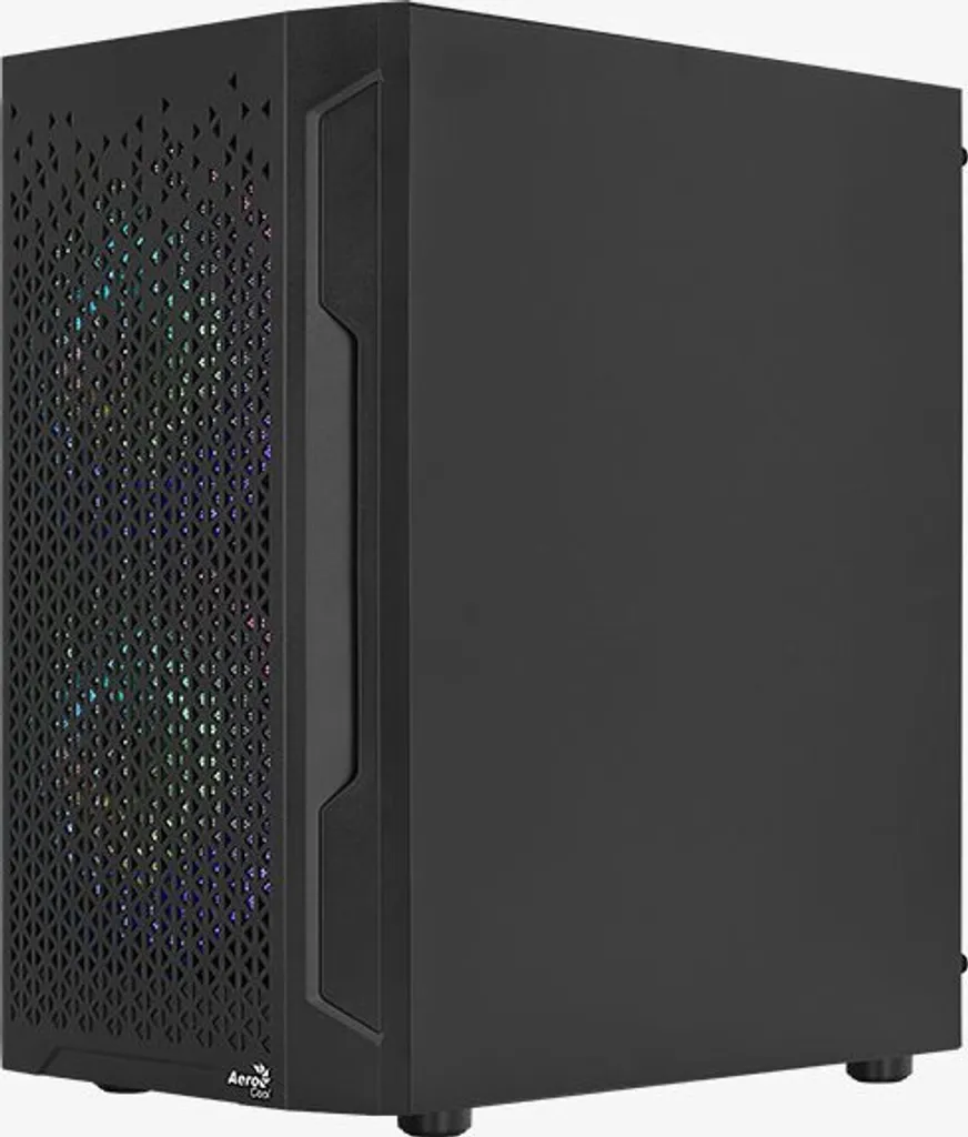 Case AeroCool Mini Trinity v3 Nero - Micro ATX Gaming Case RGB - 4