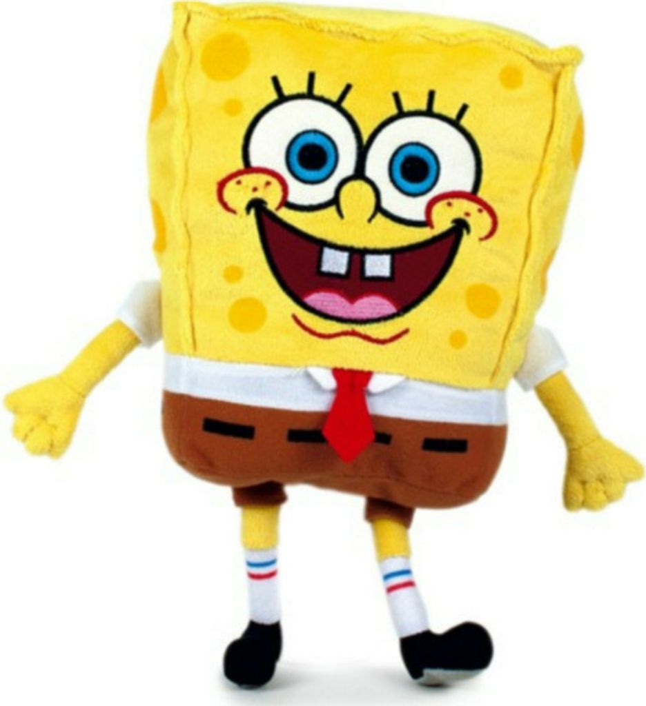 SpongeBob Schwammkopf Plüschtier 30cm Stofftier Produktbild 