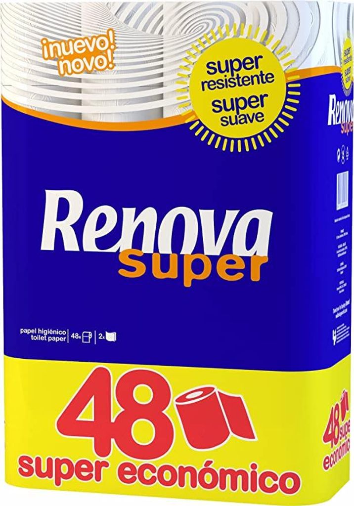 Renova Toilettenpapier Super 48R - 48 Rollen
