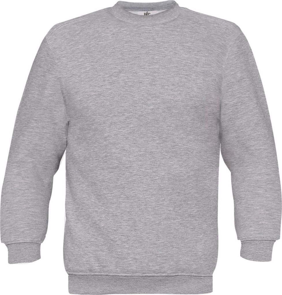 B&C - Sweatshirt Eingesetzt für Herren/Damen Uni RW9736 (XXL) (Grau meliert)