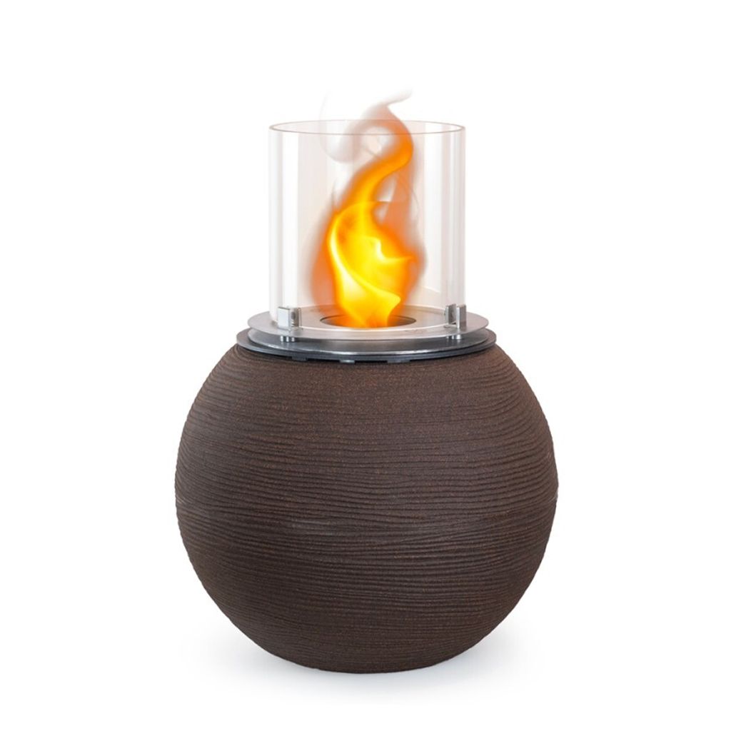 Brasier De Jardin Cheminée Au Bioéthanol Pour Intérieur Et Image du produit 
