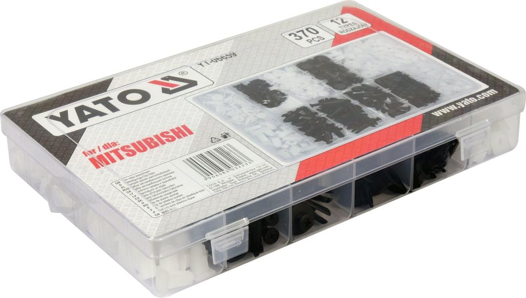 Mitsubishi Nieten, Clips Set 370 Stück