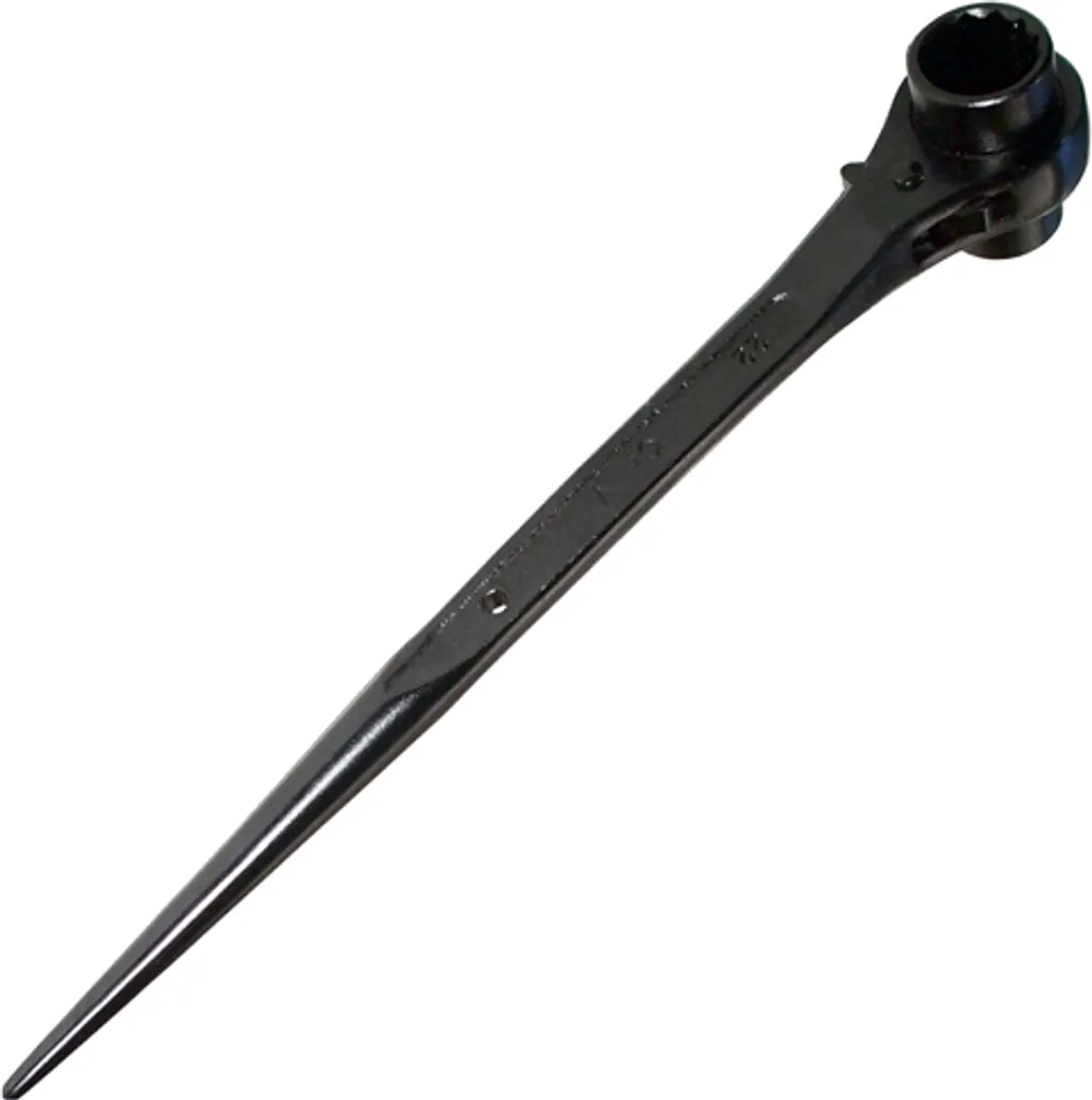 Clé de monteur d'échafaudage 19/22 mm - Clé à cliquet réversible