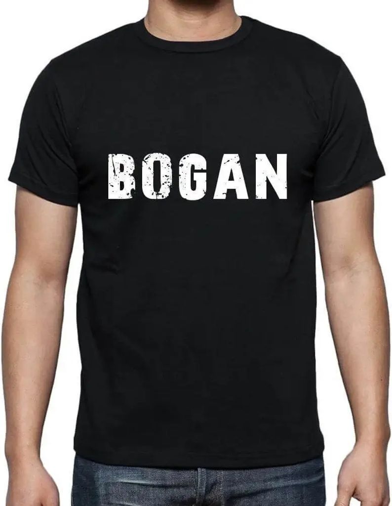 Herren Grafik T-Shirt Bogan Öko-Verantwortlich Vintage Jahrgang Kurzarm Lustige Druck Geburtstag Geschenk Mann
