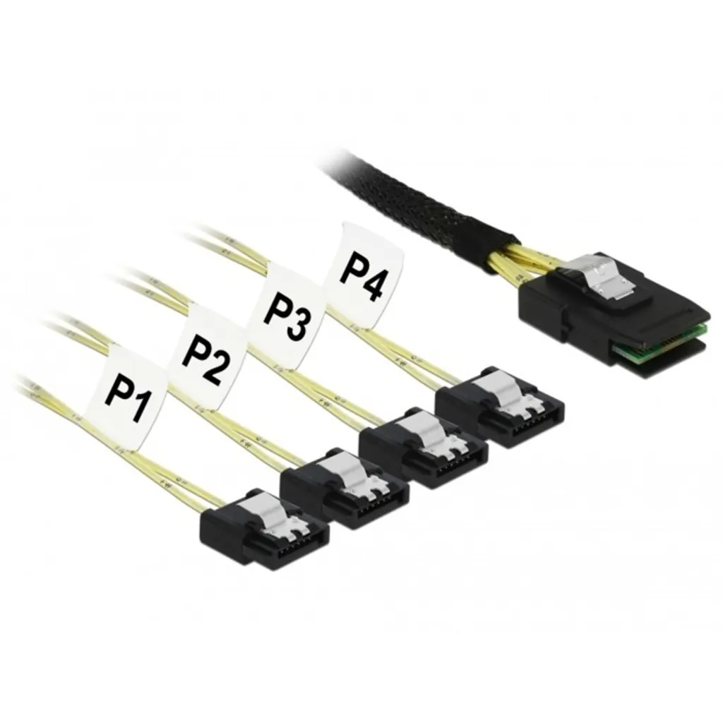 Câble de connexion Mini SAS SFF-8087 idéal pour étendre un serveur NAS
