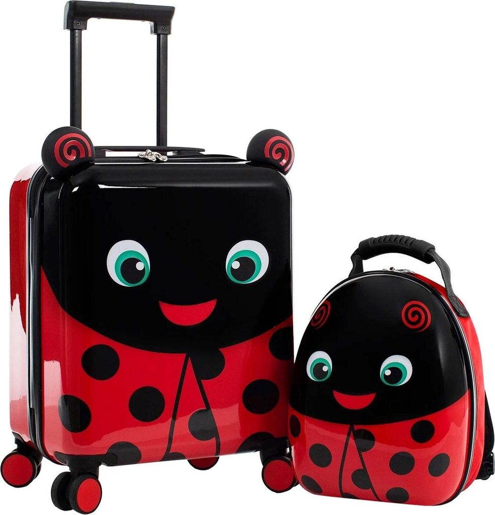 Super Tots - Zaino trolley a 4 ruote per bambini 2 pezzi 46 Immagine del prodotto 