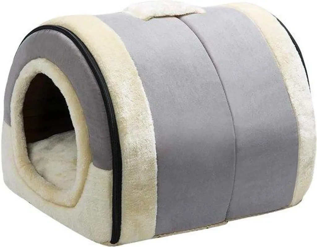 Protégez votre chat du froid avec ce lit auto-chauffant pliable 2 en 1