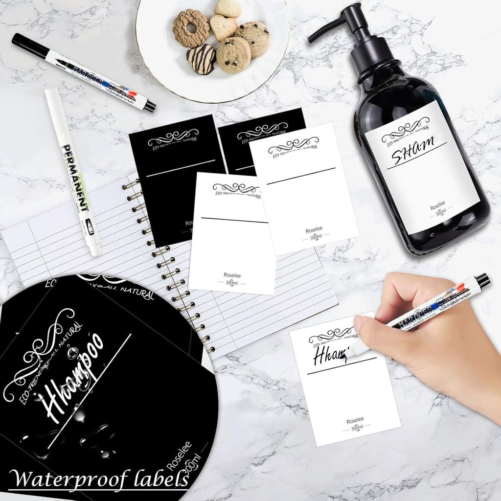 Seifenspender Wandmontage - 300 ml - schwarz - Kunststoff