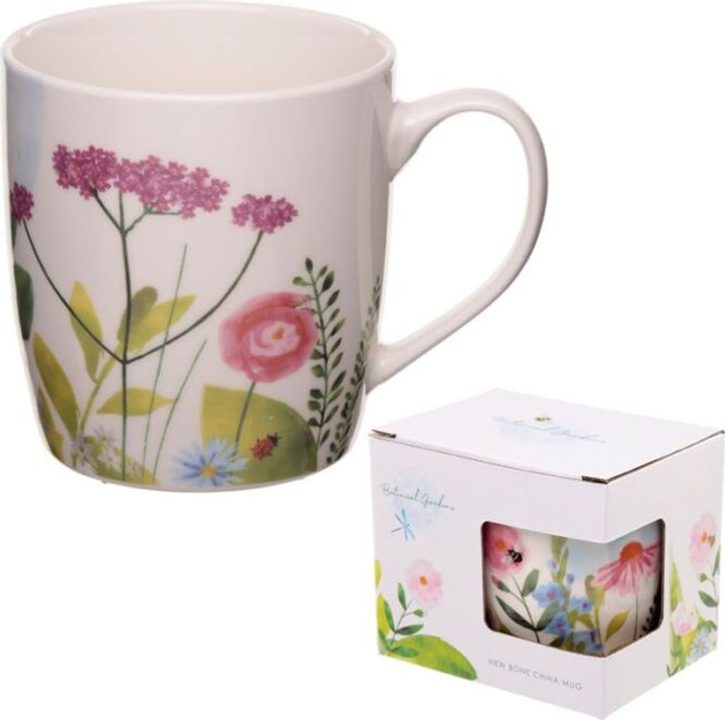 Botanischer Garten Design New Bone China Becher