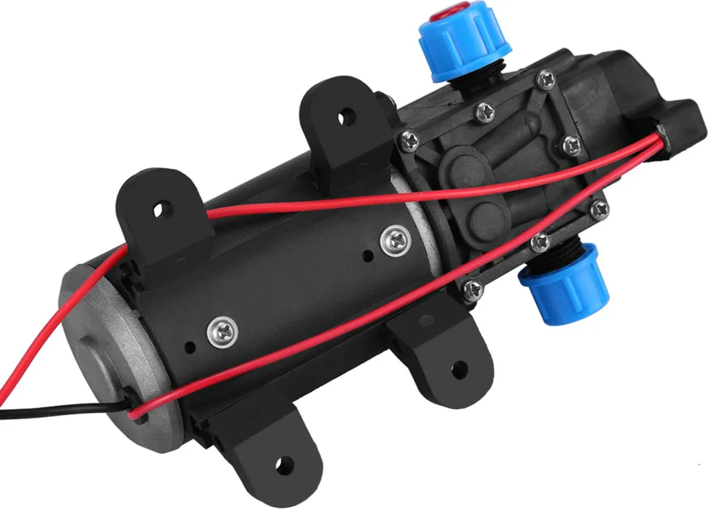 Pompe à eau électrique 12V 100W haute pression pour transfert de débit - 5