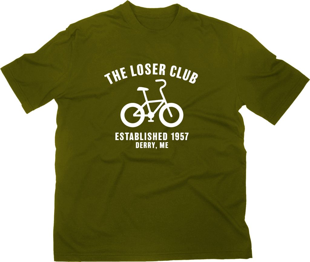 Styletex23 T-Shirt The Loser Club Fahrrad Logo, oliv, XXL