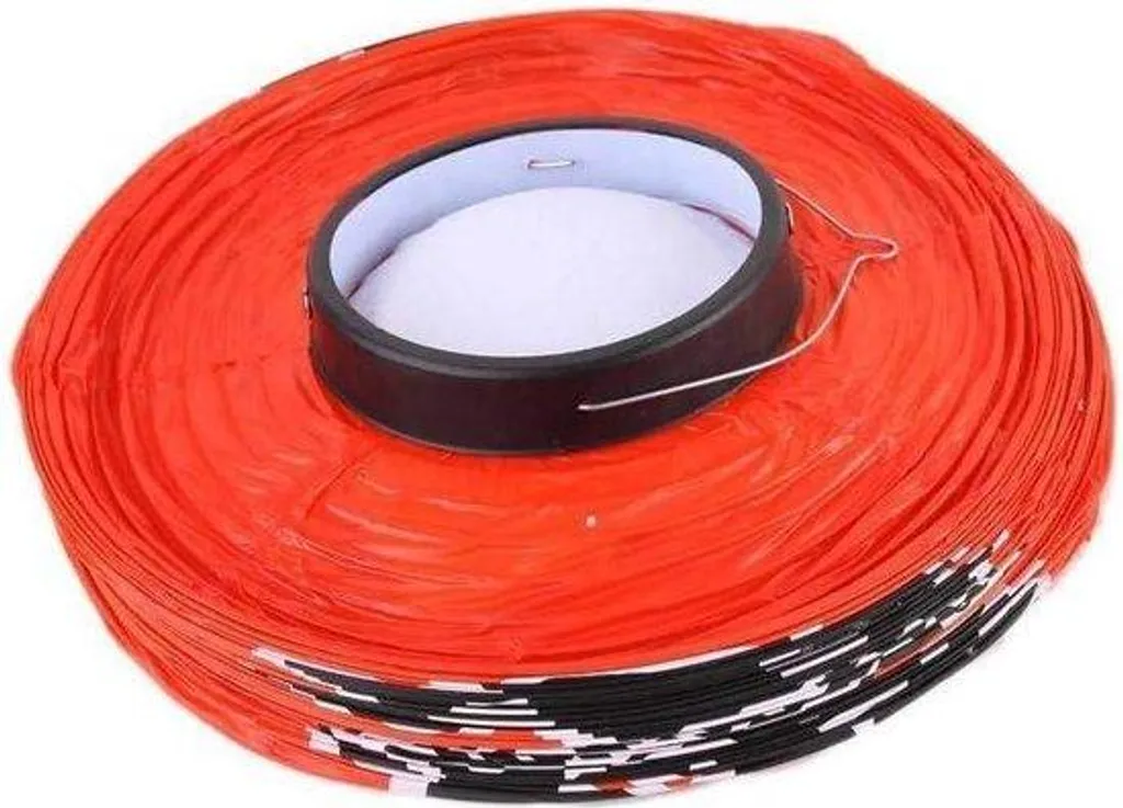 Abat-jour lanterne rouge en papier : lumière douce pour yeux sensibles