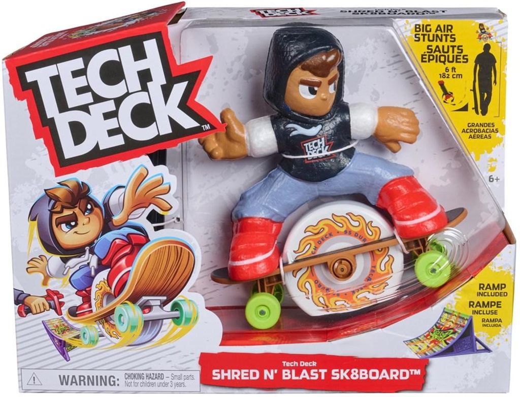 Spin Master Skateboard Spielzeug Tech Deck SK8 Crew Shred N Produktbild 