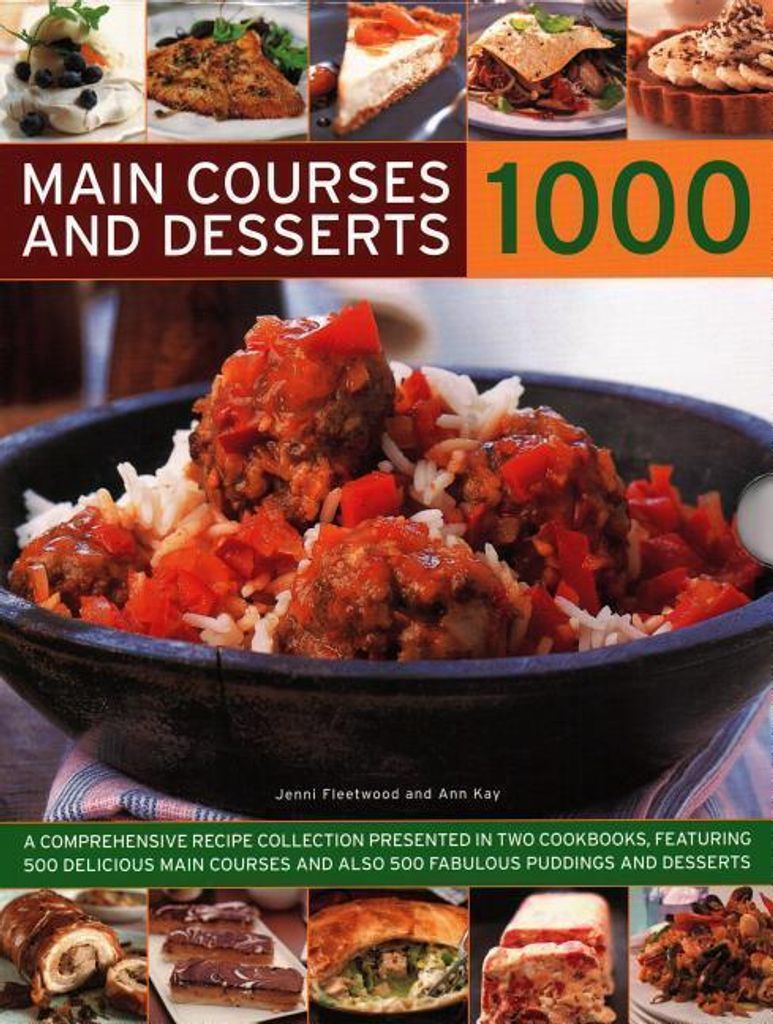 Main Courses Desserts 1000 – Lingua: Inglese