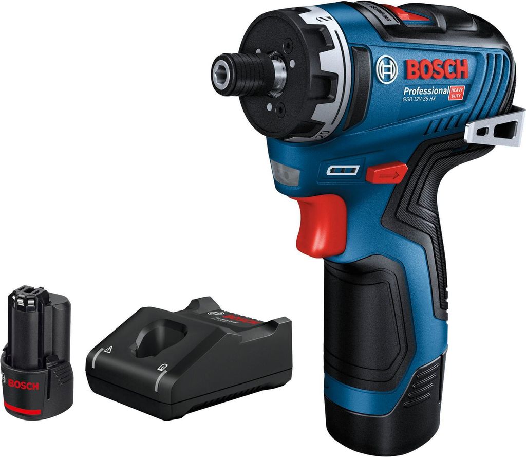 Bosch 06019J9101 Bosch GSR 12V-35 Kit HX Karton Image du produit 