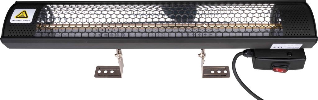 ALPINA Chauffage de terrasse à infrarouge, 2000 W, IP55 Image du produit 