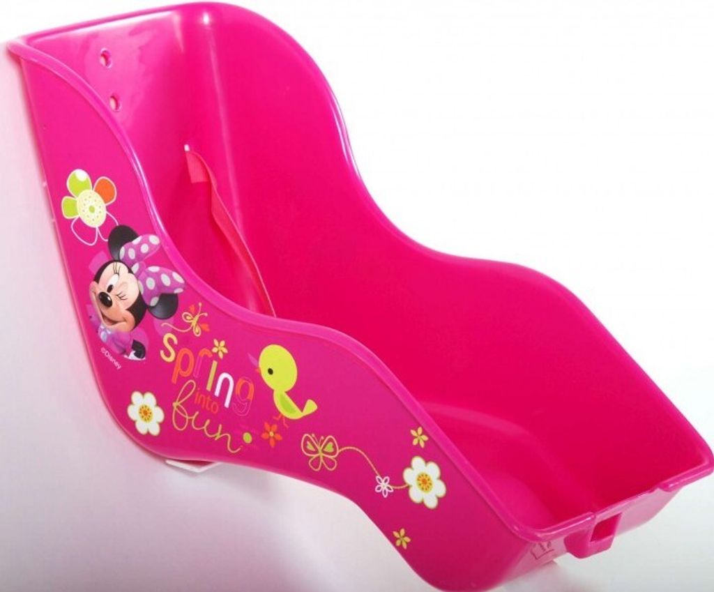 Disney Fahrrad Puppen Sitz Puppensitz MINNIE Maus MOUSE BOW VOLARE