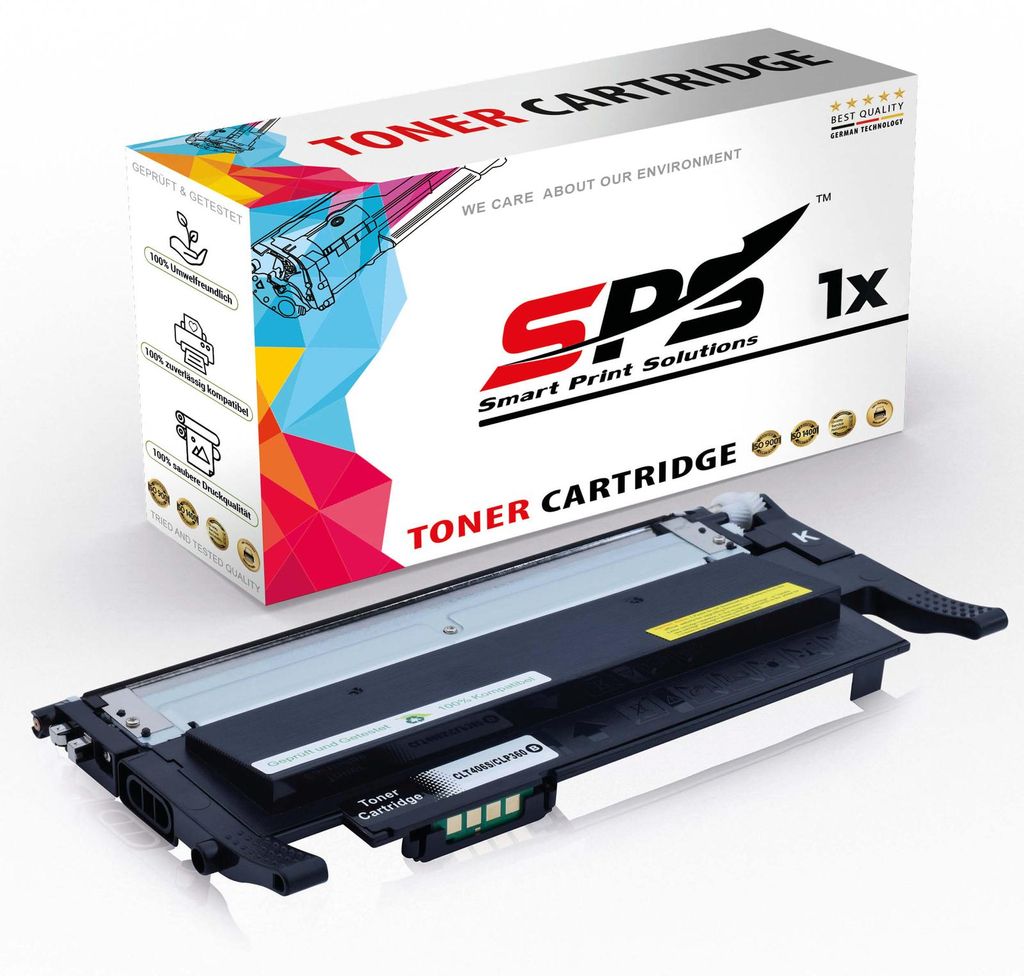 CLT-K406S Toner Kompatibel für Samsung CLX 3305 W | 1x Schwarz