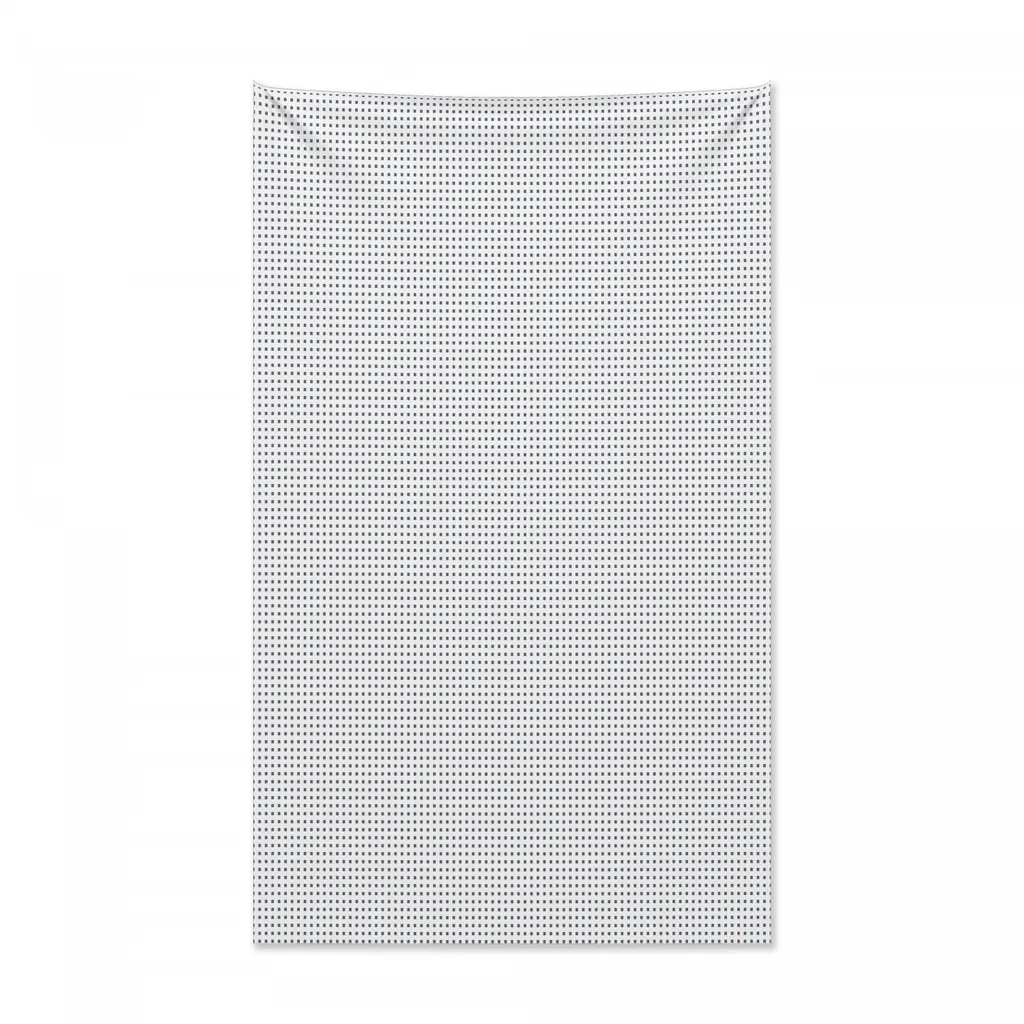Copriletto Arazzo Abakuhaus: Morbidezza e Stile Bianco e Nero 140x230
