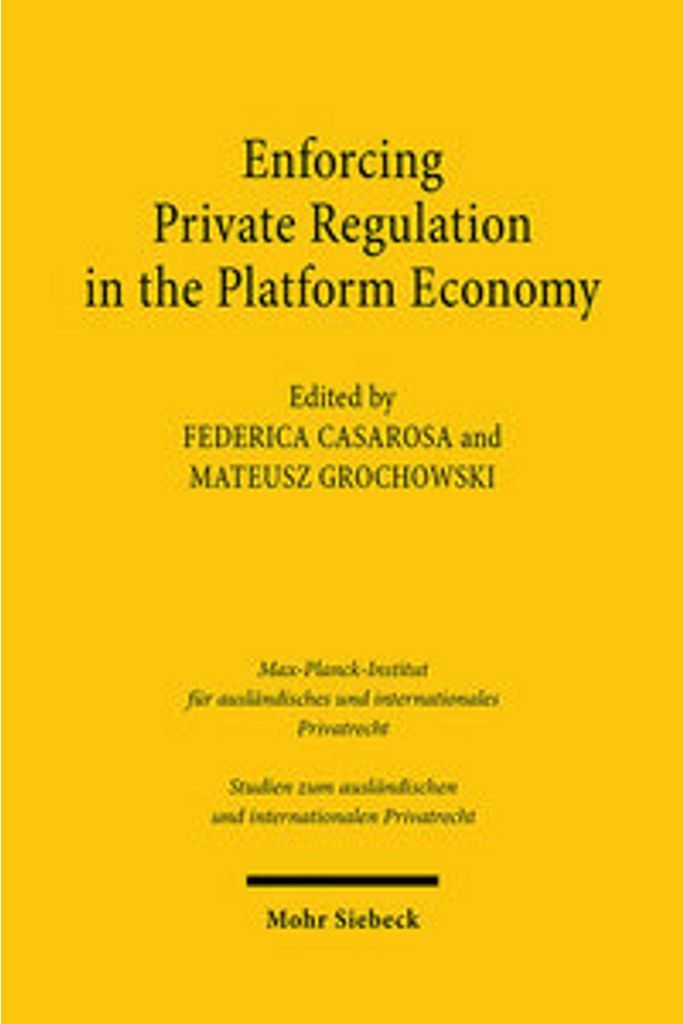 Enforcing Private Regulation in the Platform Economy