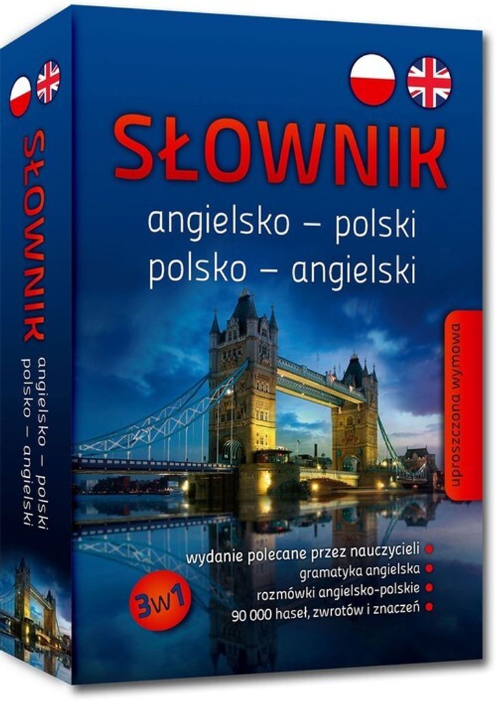 Słownik angielsko-polski, polsko-angielski 3w1