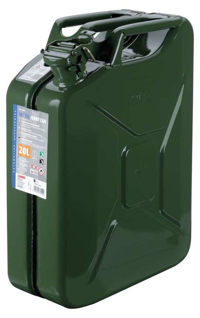 Lampa type militaire métal bidon de carburant 20L Image du produit 