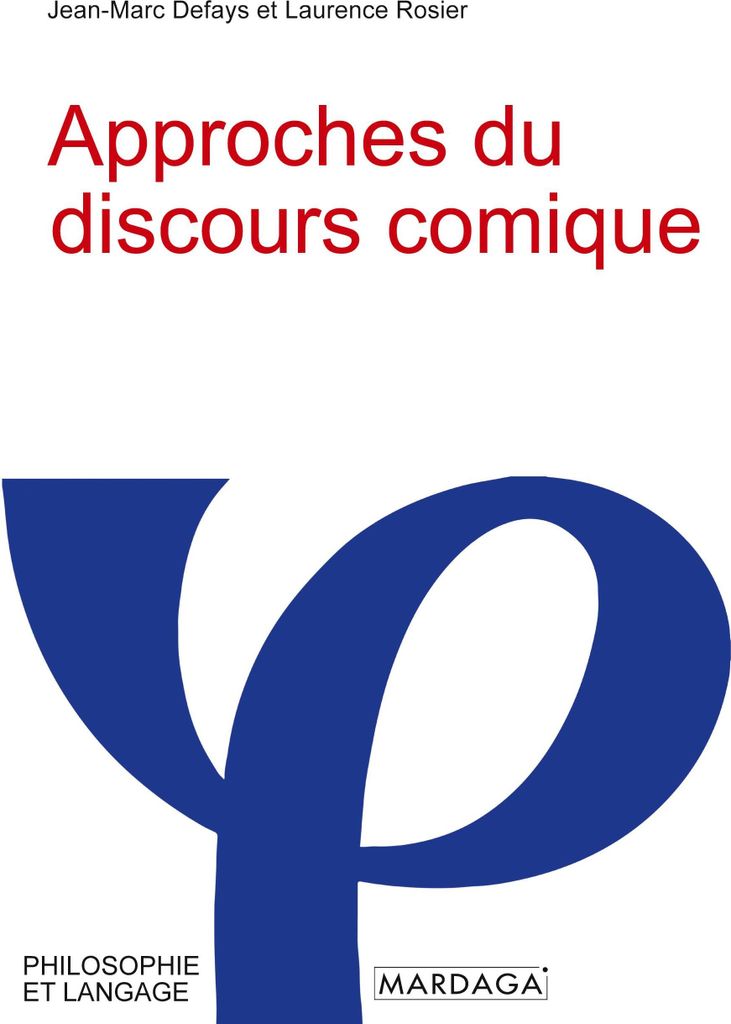 Approches du discours comique