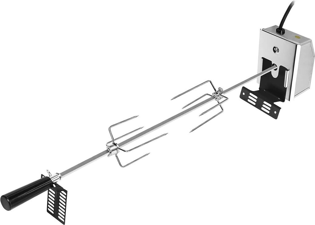 Drehspieß für Gasgrill Grillspieß Set inkl. 2X Produktbild 1