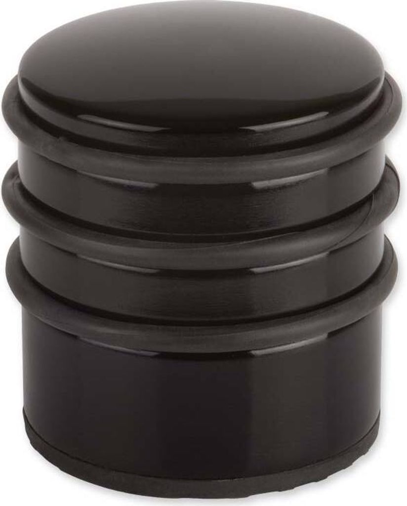 Türstopper Edelstahl schwarz 73 x 85 mm suki