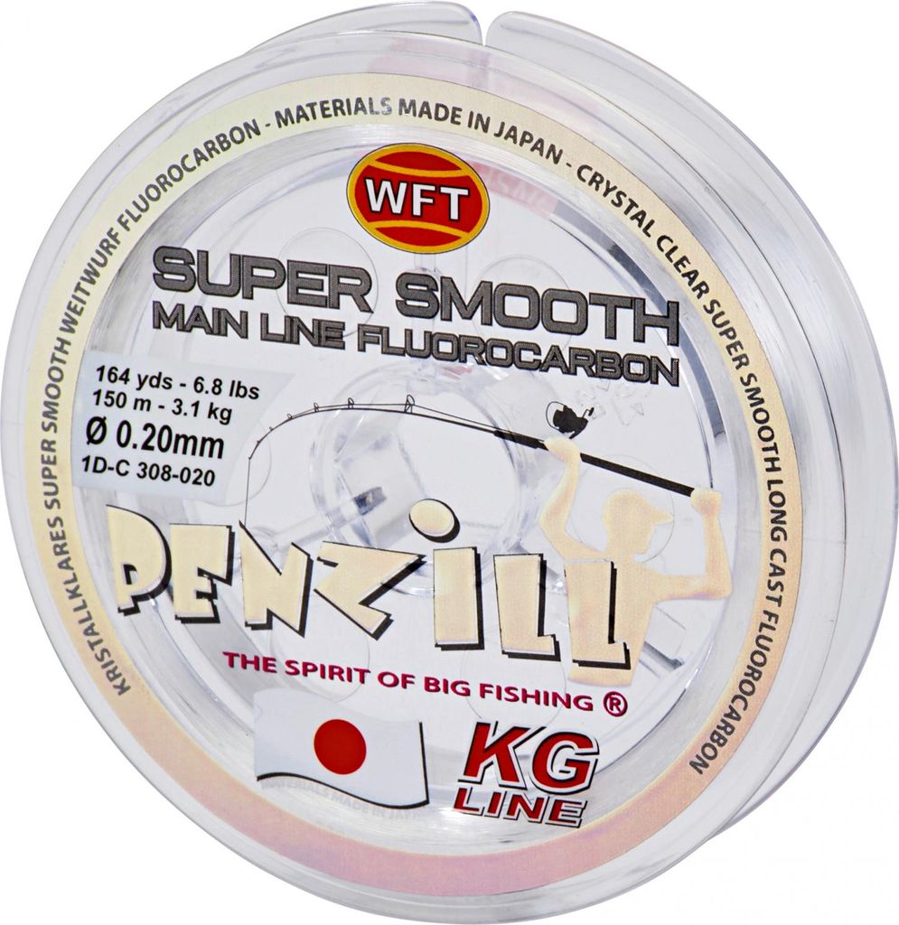 WFT Penzill Main Line Fluorocarbon 150m 0,30
