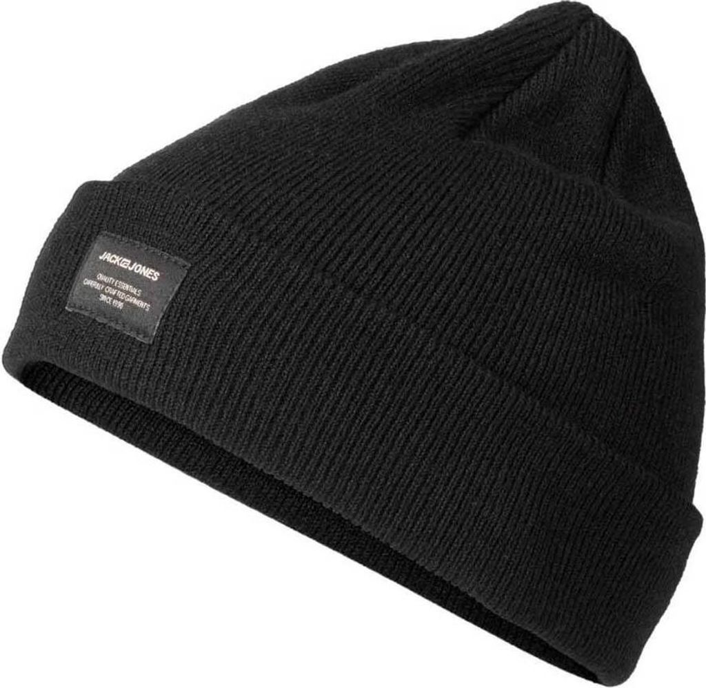 Jack & Jones Jacdna Mütze Schwarz  Schwarz One Size Produktbild 