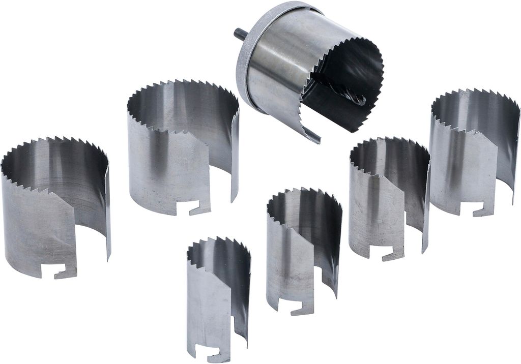 KRAFTMANN 3904 Lochsäge, Ø 26-63 mm, Tiefe 50 mm, 7-tlg. Produktbild 
