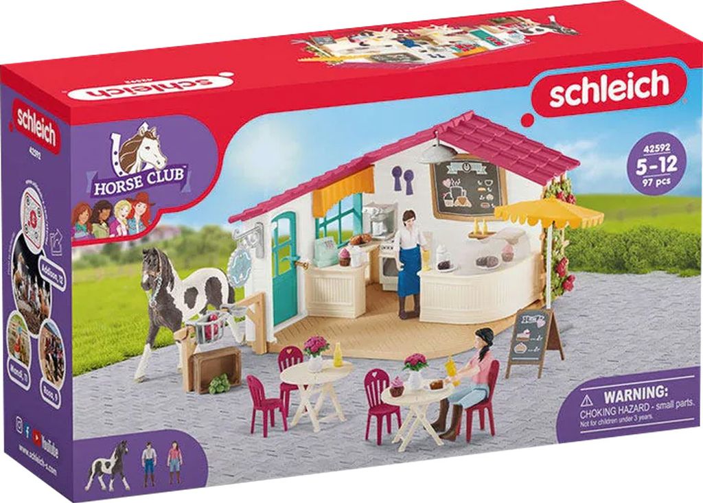 Schleich 42519 Horse Club Reiter-Café Produktbild 9
