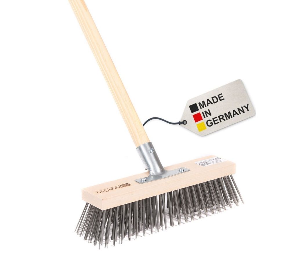 BawiTec Spezial Stahldrahtbesen Stahlbesen 30cm Drahtbesen Produktbild 