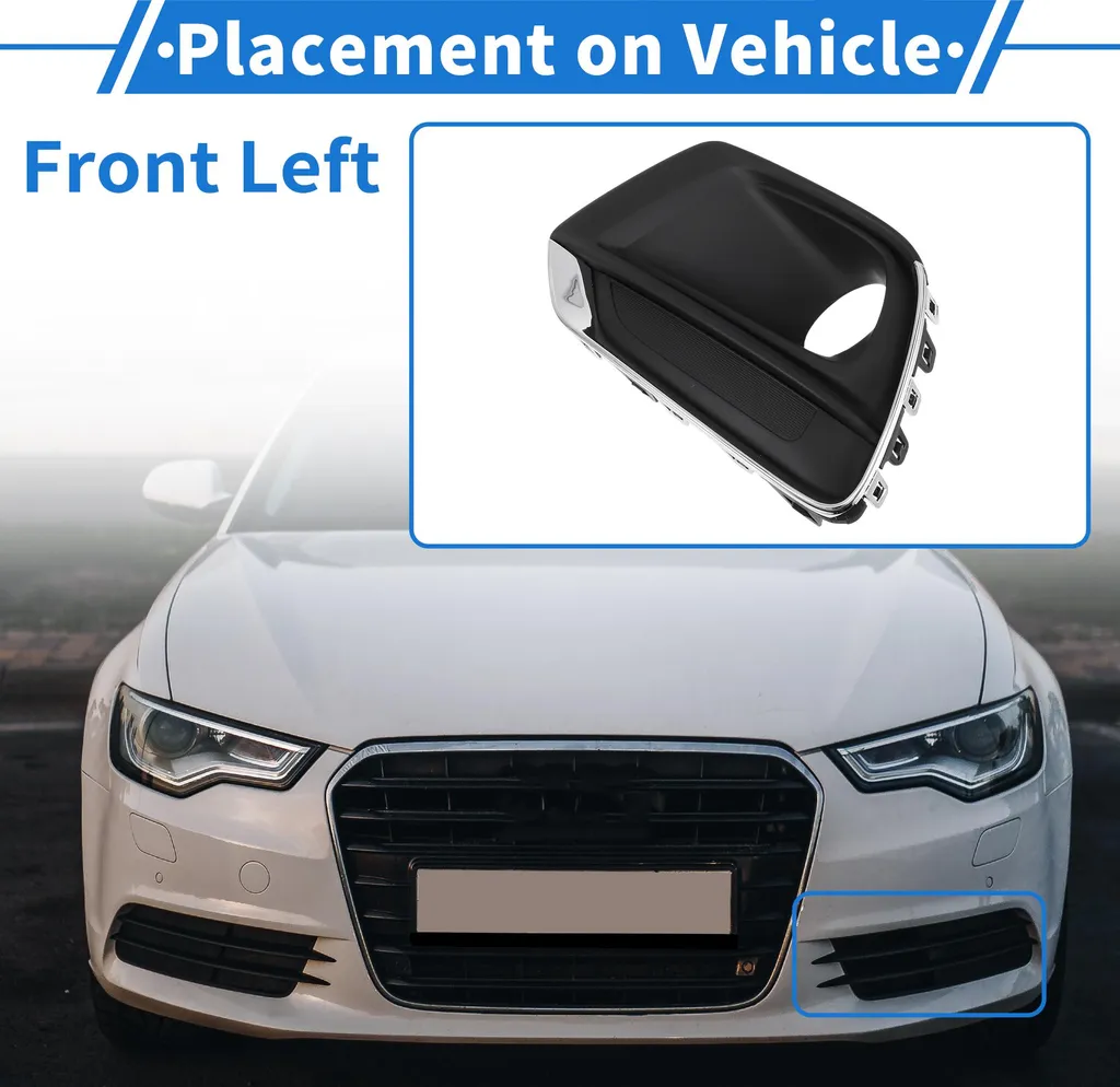 Insert de Calandre Inférieure Argent et Noir pour Chevrolet Trax 2017
