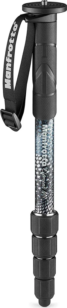 Monopode Photo Manfrotto Element MII Aluminium 5 Sections Noir Léger