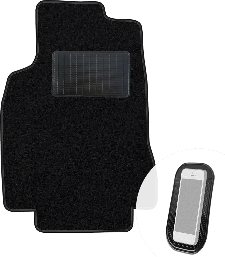 Tappetino Auto Mercedes Classe A W168 (1997-2004) | Velour Nero Sicuro