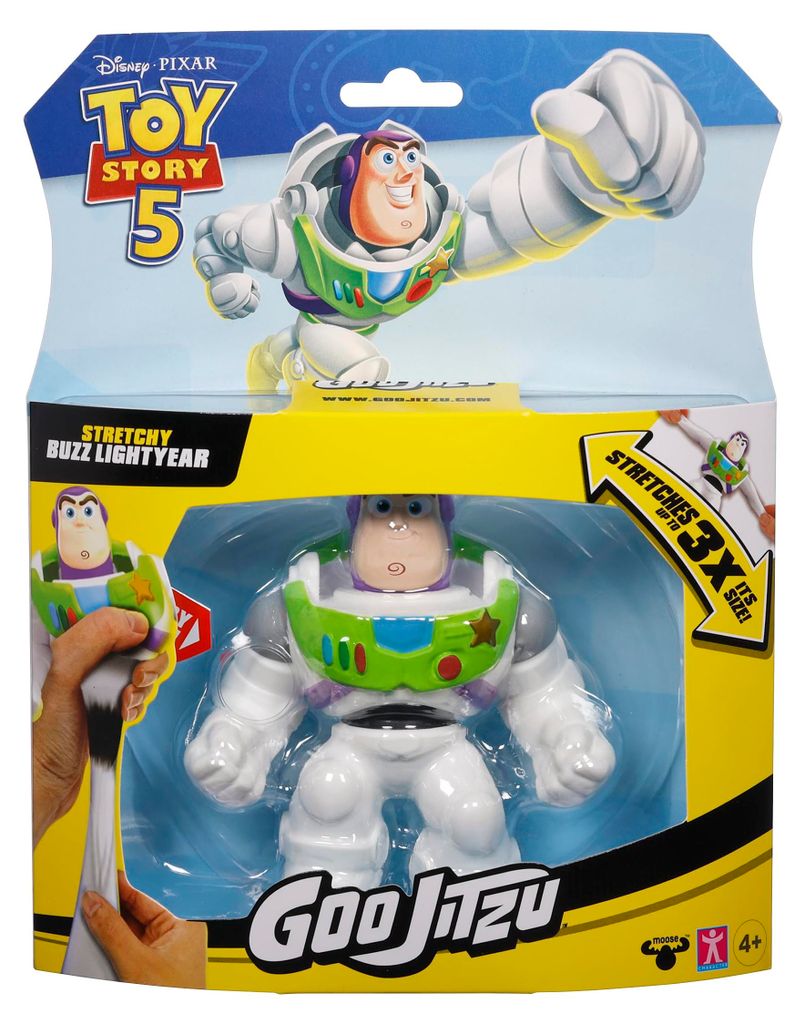 Goo Jit Zu & Disney Pixar Toy Story – Dehnbare Figuren: BUZZ LIGHTYEAR – Goo-Füllung – Superdehnbar