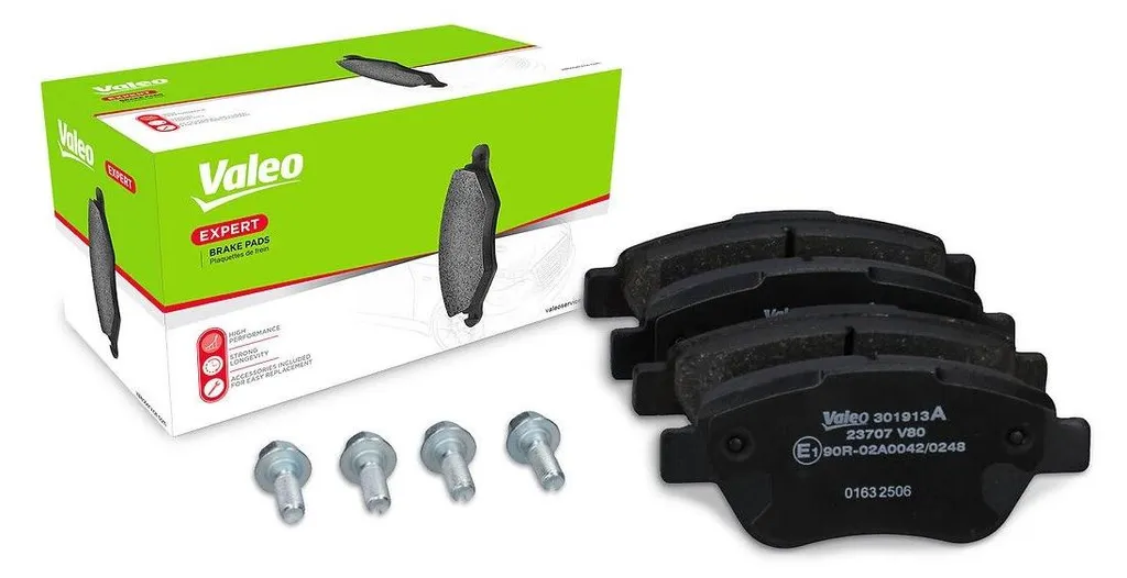 Plaquettes de frein Valeo 301913A Fiat Panda 169 : Freinage haute performance