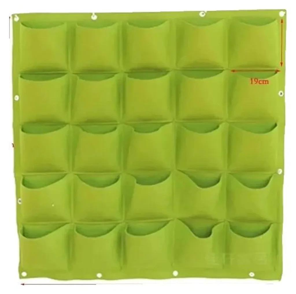 Mur végétal écologique 25 poches - Système de culture vertical durable