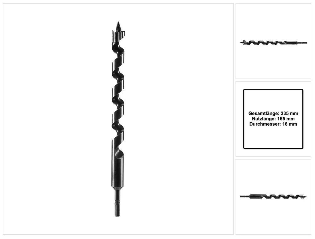 Punta a spirale Festool SB CE D16 16 mm ( 205908 ) per avvitatori a percussione e avvitatori
