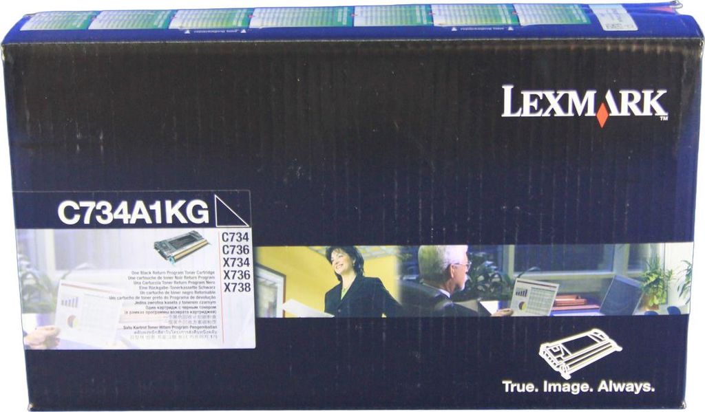 Lexmark C734A1KG Tonerkartusche 1 Stück(e) Original Schwarz