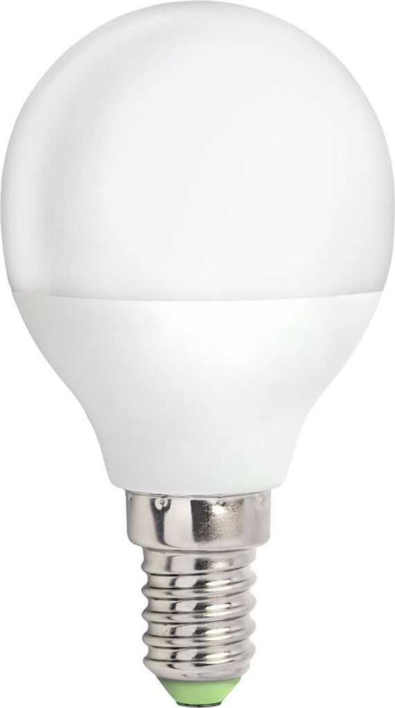 LED žiarovka 6W = 40W E14 matná guľa 160° teplá biela 3000K Obrázok produktu 