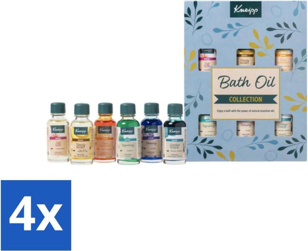 Kneipp - Geschenkset Badeöl - Geschenkset - Vorteilspack - 4 Stücke