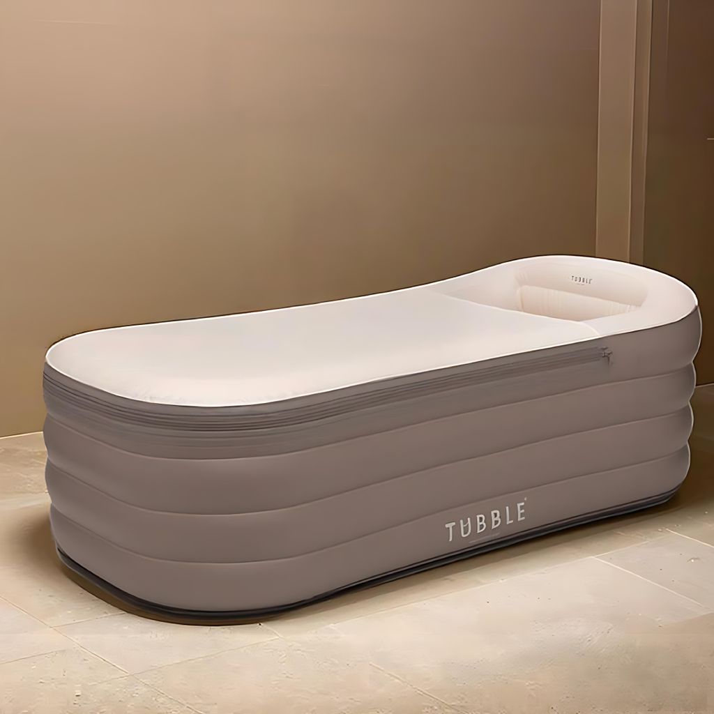 Tubble® Royale Opblaasbaar Bad Ambient Taupe 255L – Productafbeelding 